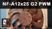 Noctua NF-A12x25 G2, le haut de gamme passe � la vitesse sup�rieure !