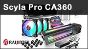 Kit watercooling RAIJINTEK Scylla Pro CA360, un style unique