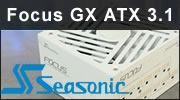 Test alimentation Seasonic Focus GX 1000 ATX 3.1 : C'est s�rieux, comme toujours