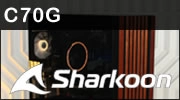Sharkoon C70G : Du bois, du verre tremp� et du RGB