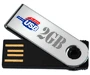 21 cls USB de 2 Go testes