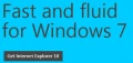 Internet Explorer 10 disponible pour Windows 7