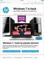 Windows 7 de retour en grce chez HP ?