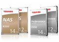 Toshiba propose des disques durs X300 et N300 avec des capacités de 12 et 14 To