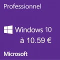 Microsoft Windows 10 Pro OEM au prix de 10.59 € avec Cowcotland et GVGMall