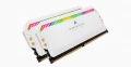 Corsair propose sa ram DDR4 Dominator Platinum RGB en version White