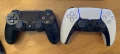 Une photo : PlayStation 5 DualSense versus PS4 DualShock