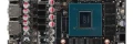Voilà en photo, le surpuissant GPU GA106-150 de la NVIDIA RTX 3050