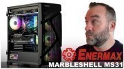 ENERMAX Marbleshell MS31 : Un boitier accessible au style indfinissable