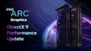 Plus de performances avec les cartes Intel Arc avec les jeux DX9