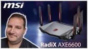 MSI RadiX AXE6600, un routeur au design agressif, mais...