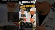 DINGUE : VIVEZ la fabrication d'une RTX 5000 chez ZOTAC