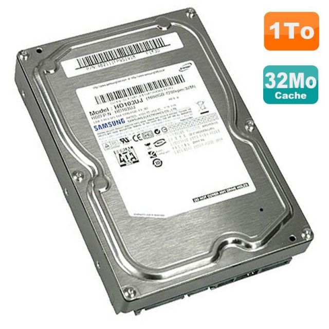 Spinpoint F1 - 1 To SATA II 7200trs/mn 32Mo (HD103UJ)