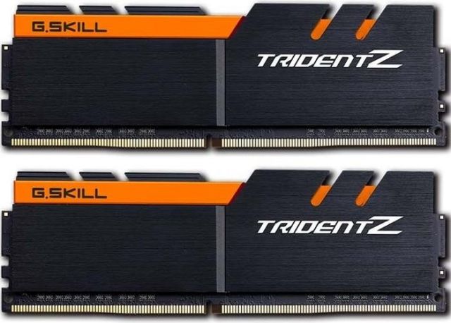 g-skill .Skill Trident Z noir/orange DIMM Kit 16Go, DDR4-3200, CL15
