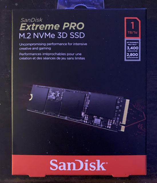 Extrême Pro M2 NVMe 3D SSD 1 To