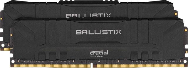 Ballistix - Kit 16Go (2x8Go) DDR4-3600 Mémoire gamer pour PC de bureau (Noir)