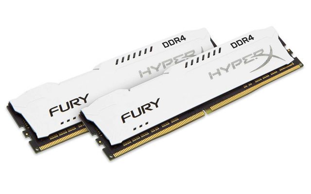 Fury White 16GB DDR4 3400 MHz Kit 16Go