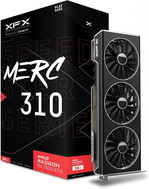 SPEEDSTER MERC 310 AMD Radeon RX 7900 XTX Black Edition