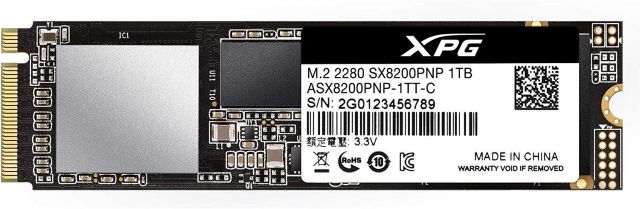 Xpg SX8200 Pro Series NVMe SSD, PCIe 3.0 M.2 Typ 2280-1