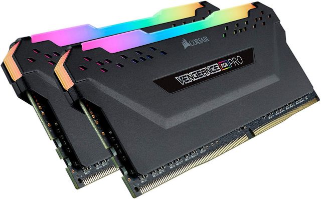 Vengeance RGB PRO 32Go 2x16Go DDR4, 3466MHz, C16 Noir