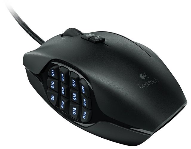 Logitech G600 MMO Gaming Mouse - Noir