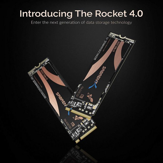 Rocket Nvme PCIe 4.0 - 1To SSD M2 2280 (SB-ROCKET-NVMe4-1TB)