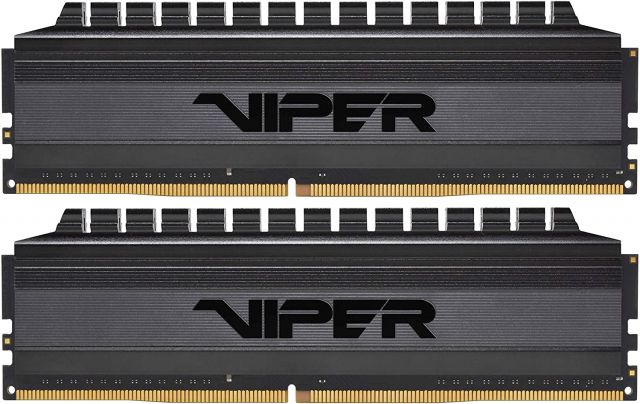 Viper 4 Blackout Series DDR4 16Go (2 x 8Go) 3600MHz CL17 (PVB416G360C7K)