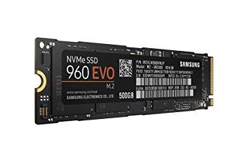 Samsung 960 EVO - 500 Go SSD PCI-Express (MZ-V6E500BW) Pas d'image
