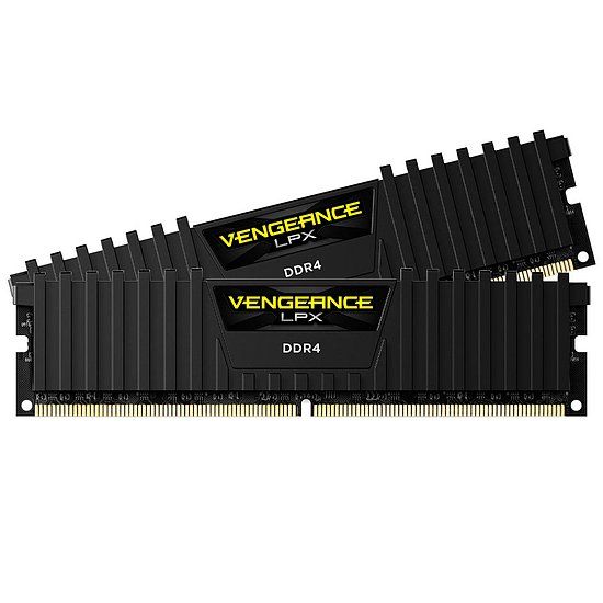 Vengeance LPX Black 2 x 8 Go DDR4 (CMK16GX4M2B3200C16)