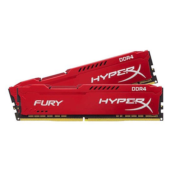 HyperX fury red 2x8 3200 MHz CAS18