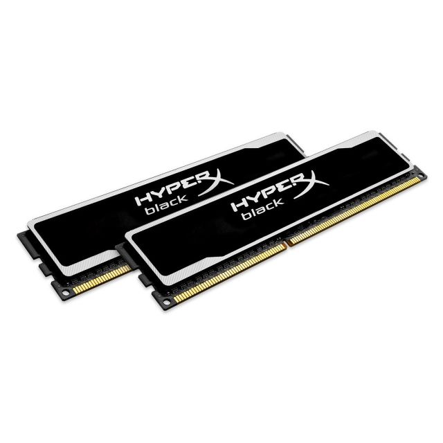HyperX Black Series 8Go Dual Channel DDR3 PC12800 CAS9 (KHX16C9B1BK2/8X)
