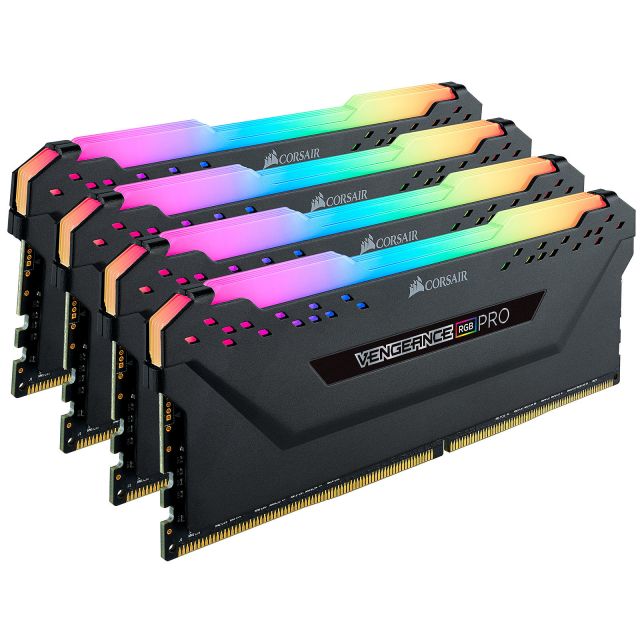 RGB PRO Series 32 Go (4x 8 Go) DDR4 3000 MHz CL15 - CMW32GX4M4C3000C15