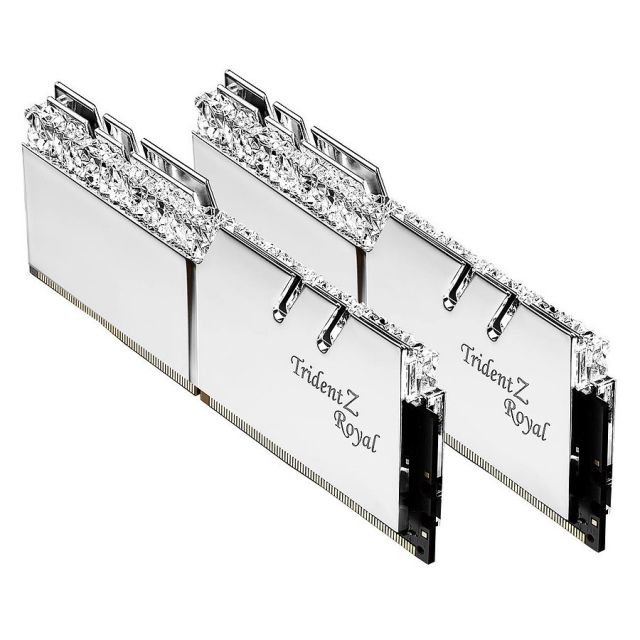 Trident Z Royal Silver RGB 16 Go 3600 MHz DDR4 CL16 (16-16-16-36)