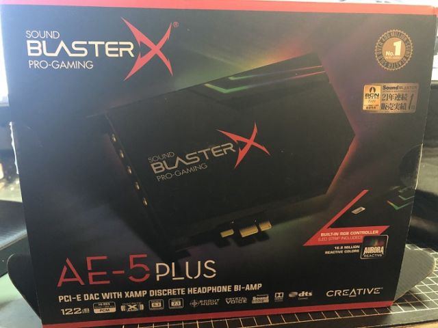 Sound Blaster Pro-Gaming AE-5 plus