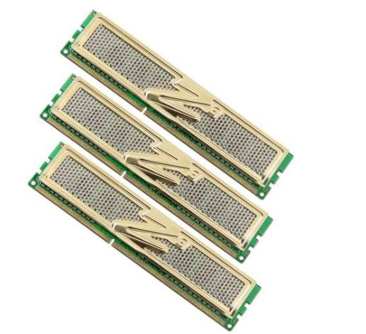 DDR3 PC3-12800 1600 MHz Gold XTC 6GB Triple Channel Kits