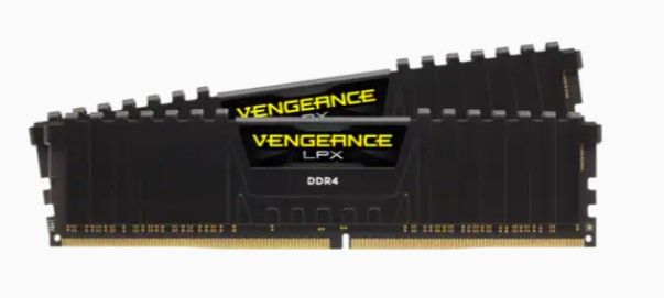 Kits de mémoire VENGEANCE LPX 32 Go (2 x 16 Go) DDR4 DRAM 3200MHz C16 – Noir