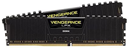 VENGEANCE LPX 16GB (2 x 8GB) DDR4 DRAM 3200MHz C16 AMD Ryzen Memory Kit - Black