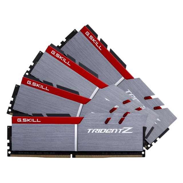Trident Z Silver / Red DDR4 4 x 8 Go 3200 MHz CAS 16