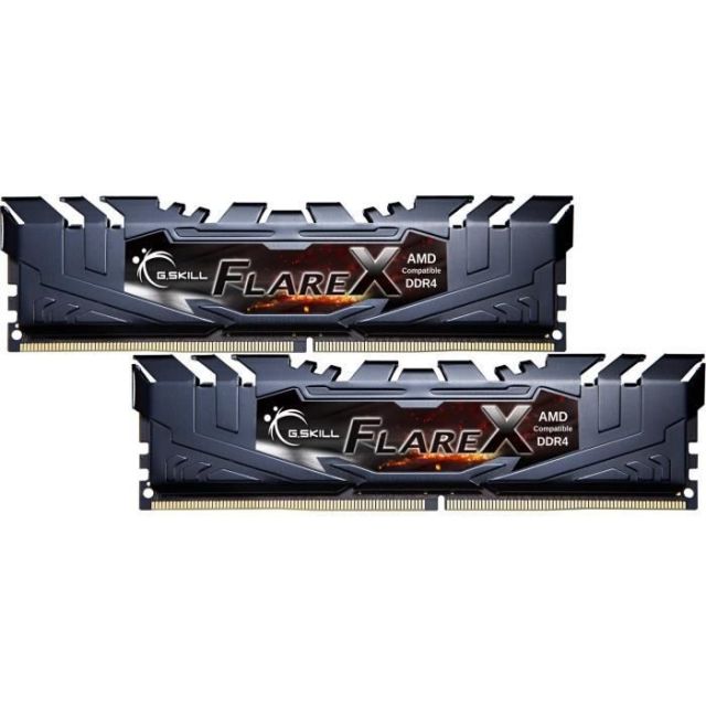 g-skill Flare X - 32Go - Kit de 2 x 16Go - DDR4 - 2933 Mhz (PC4-23400) - CL14 (14-14-14-34) - 1.35V