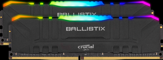Ballistix RGB - Kit 32Go (2x16Go) DDR4-3600 BL2K16G36C16U4BL