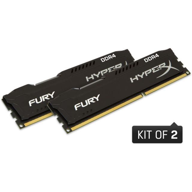 DDR4 Fury 2 x 4 Go, PC-17000, CAS 14