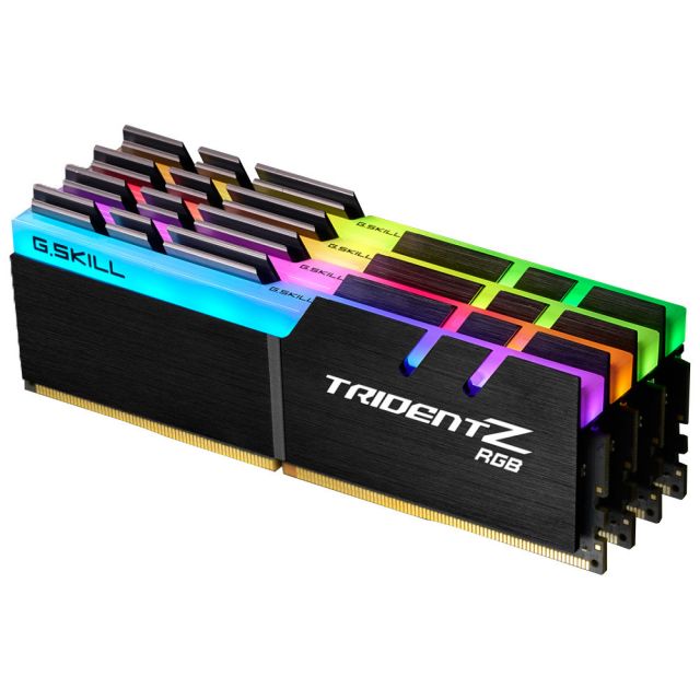 Trident Z RGB 4 x 8 Go DDR4 PC24000 (F4-3000C16D-16GTZB)
