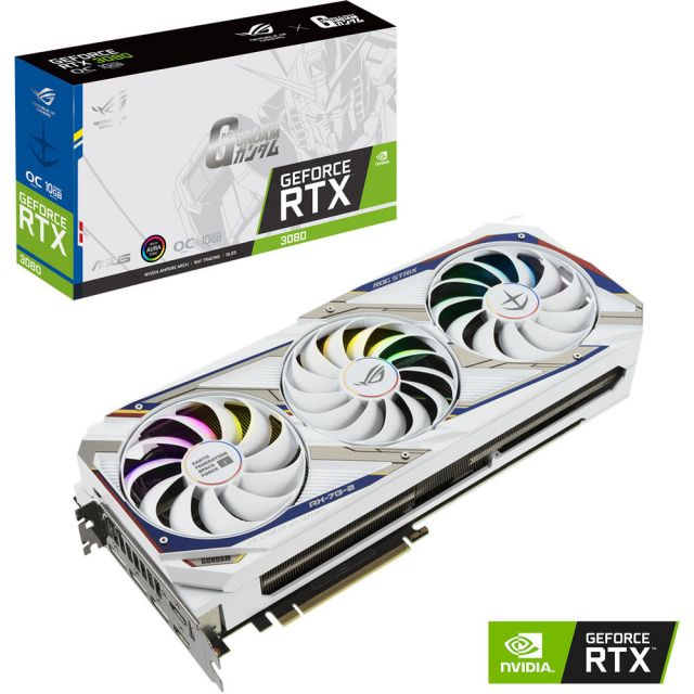 GeForce RTX 3080 ROG STRIX O10G GUNDAM EDITION