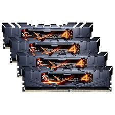 Ripjaws 4 Black 4 x 4 Go DDR4 PC22400 (F4-2800C16Q-16GRK)