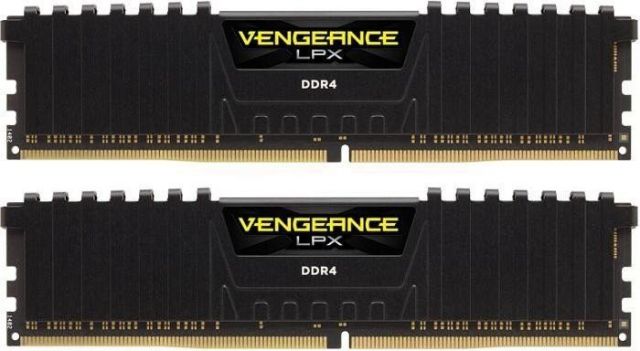 Corsair Vengeance LPX Black 2 x 8 Go DDR4 (CMK16GX4M2B3200C16) Pas d'image