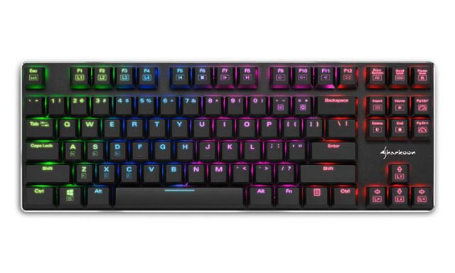sharkoon PureWriter TKL red switch Pas d'image