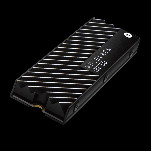 WD_BLACK SN750 NVMe SSD with Heatsink 500Go