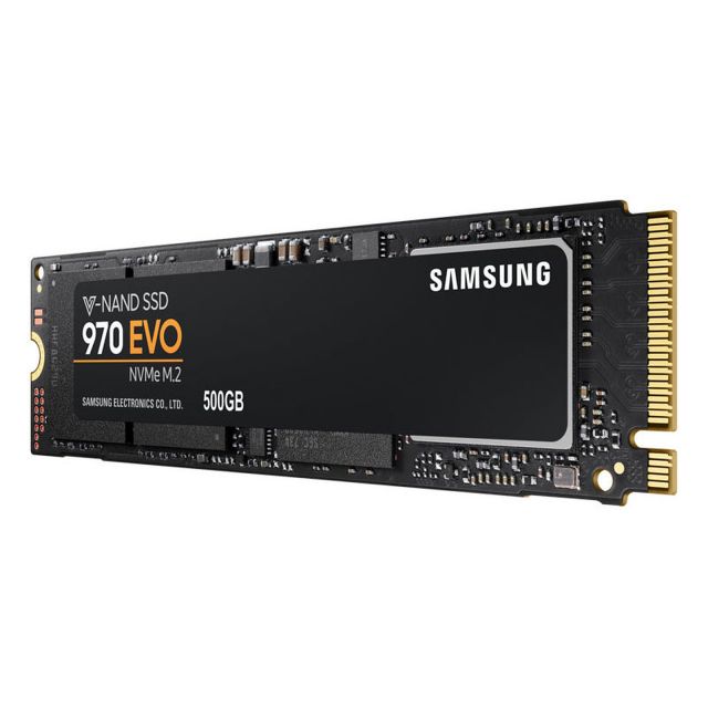 SSD 970 EVO M.2 PCIe NVMe 500 Go (MZ-V7E500BW)