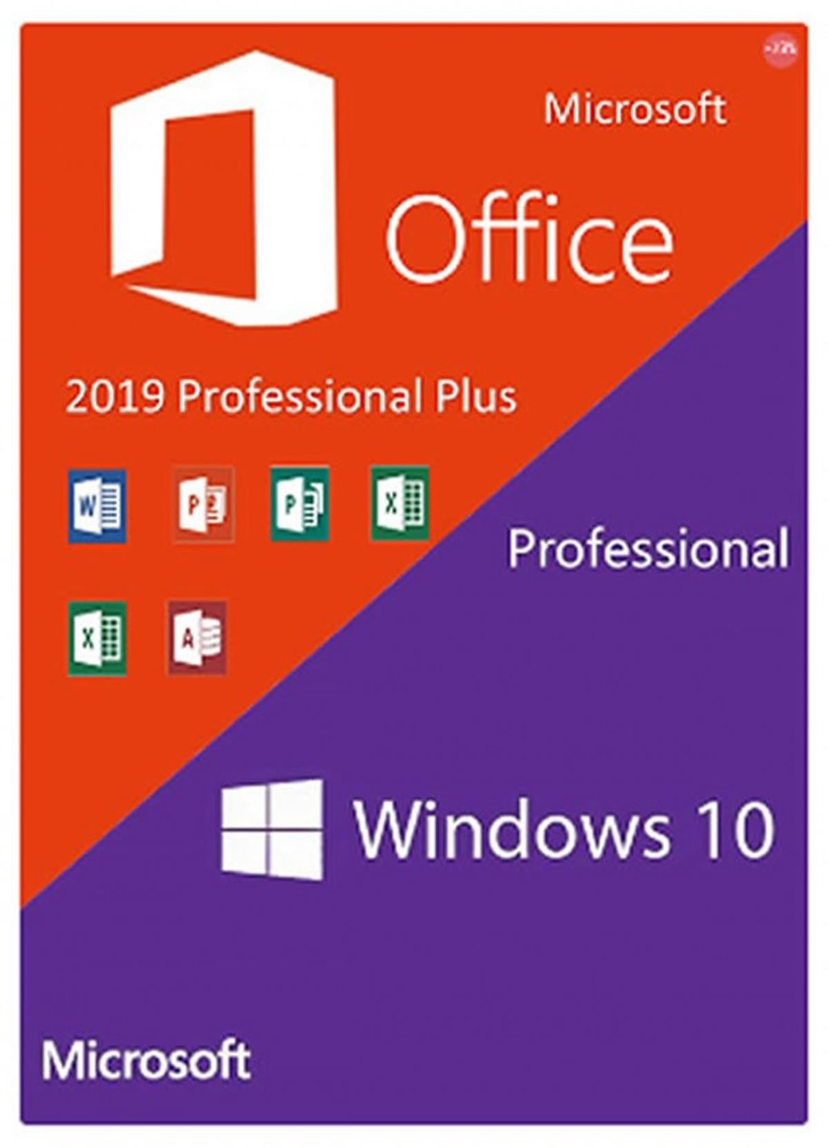 Microsoft Windows 10 Pro OEM et Office 2019 Pro Plus disponibles contre 42 euros