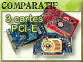[CowcotLand] Comparatif de 3 cartes PCI Express